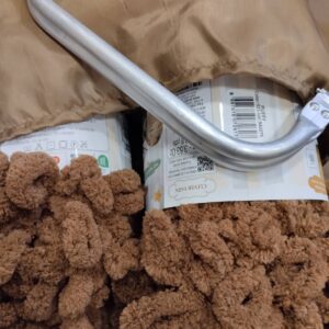 Puffy KIT καφέ μόκα