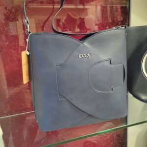 Μπλε τσάντα ώμου DOCA 23520
