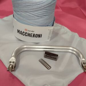 KIT τσάντας με νήμα μακό baby blue μικρό